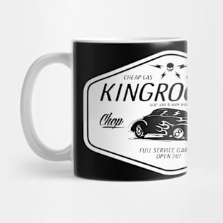 chop shop vintage garage Mug